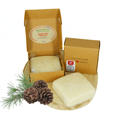 gozdno milo, naravno milo s smrekovo smolo, naravno milo bor