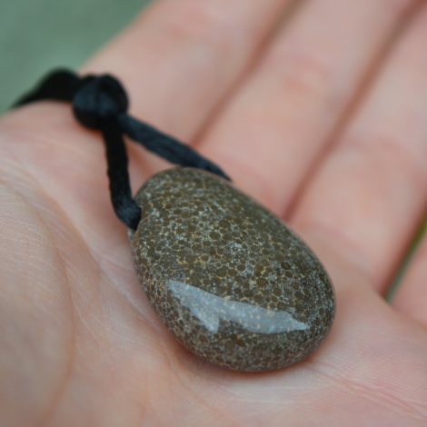 oolithe ogrlica solzica