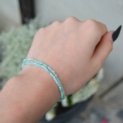 affordable cystal braclet, crystal shop, bracelet made from an amazonite crystal, crystal shop