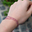 rose turmaline bracelet, crystal bracelet, crystal shop, rose turmaline stone, turmaline stone, affordable price crystals