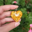 citrin orgonite, citrine necklace, citrine crystal, orgonite necklace, affordable crytsals, crystal shop