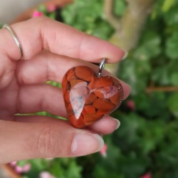 red jasper crystal, crystal shop, orgonite necklace, affordable price crystals