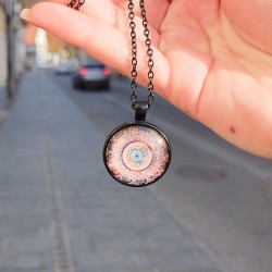 mandala necklace, energy necklace, affordable prices, crystal shop