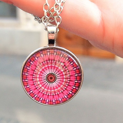 mandala necklace, energy necklace, affordable prices, crystal shop