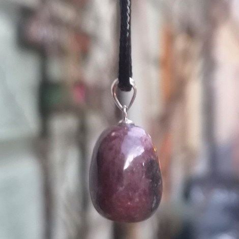 energy jewelry, rhodonite necklace, necklace pendant, affordable crystals