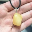 calcite necklace, energy jewelry, calcite crystal, crystal shop, affordable crystals, yellow calcite