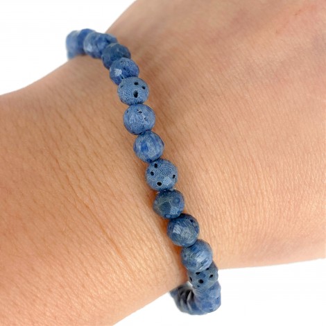 blue coral bracelet, energy bracelet, blue coral, crystal shop, good prices, nice gift, coral jewlery