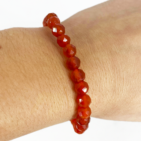 carnelian bracelet, crystal bracelet, energy jewelry, affordable crystals, crystal shop, carnelian crystal