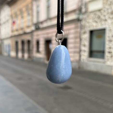 angelit ogrlica, kristal angelit, hitra dostava, trgovina s kristali, energijski nakit