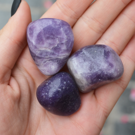 lepidolite gemstone, crystals, crystal shop, affordable crytsals