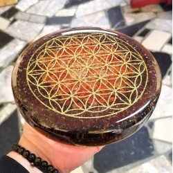 orgonit podstavek citrin granat karneol motivacija kristali za motivacijo ročno delano