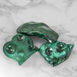 malachite crystal, semi polished crystal, crystal shop