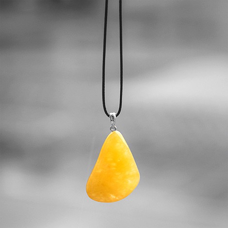 yellow chalcedony, yellow chalcedony necklace, crystal for joy, crystal necklace