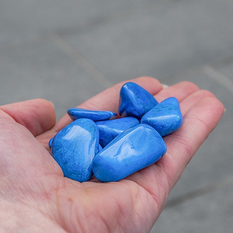 modri howlit, modri howlit kristal, kristal za komunikacijo, kristali za grleno čakro