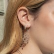 lace earrings,lace