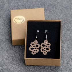 lace earrings,lace