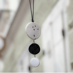 ceramic necklace, ceramic jewellery