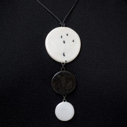 ceramic necklace, ceramic jewellery