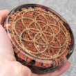 sun stone, orgonite, orgonite plate