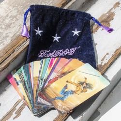vrečka za tarot karte, žametna vrečka, tarot