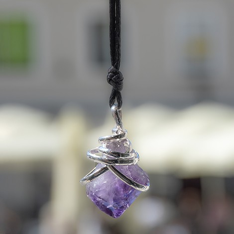 amethyst, amethyst crystal, amethyst necklace, crystal necklace
