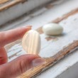 white agate, agate, white agate crystal, pocket crystal, grounding crystal, crystals for meditation