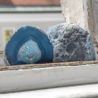 agate, blue agate, geode, agate geode, blue agate geode, agate bigger piece, blue crystals, communication crystals
