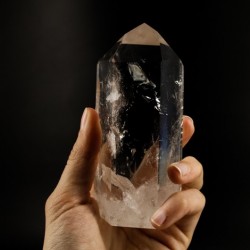 clear quartz, energy crystal, crystal spike, cleansing crystal