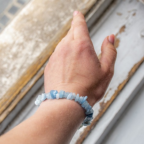 akvamarin, akvamarin nakit, akvamarin zapestnica, energijski nakit, nakit s kristali