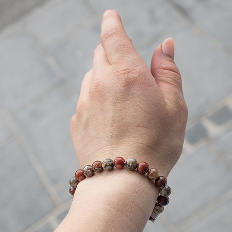 kristal breckie jaspis, zapestnica s kristali, trgovina s kristali