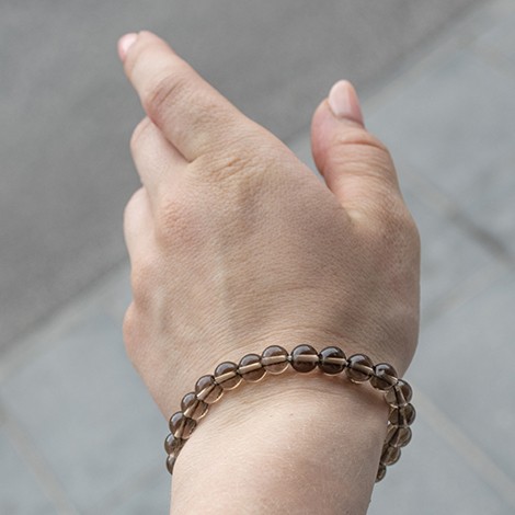 dimni kremen zapestnica, energijski nakit