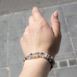 agate, agate Botswana, crystal bracelet, grounding crystal, agate bracelet