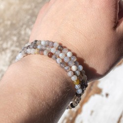 agate, agate Botswana, crystal bracelet, grounding crystal, agate bracelet