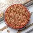 red jasper, jasper, orgonite, orgonite plate, red jasper orgonite, orgonite with crystals, energy crystals