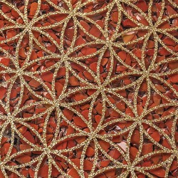 red jasper, jasper, orgonite, orgonite plate, red jasper orgonite, orgonite with crystals, energy crystals