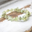 prehnit zapestnica, zapestnica čips, prehnit, prehnit nakit, prehnit kristal, kristali za srečo
