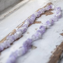 amethyst, amethyst lavender, amethyst necklace, chips necklace, crystal necklace, anti stress crystals