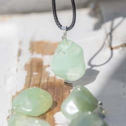 Prehnite stone crystal crystal necklace gift ideas stone of unconditional love