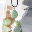 Prehnite stone crystal crystal necklace gift ideas stone of unconditional love