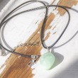 Prehnite stone crystal crystal necklace gift ideas stone of unconditional love
