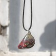 Dragons blood Dragon's blood crystal stone crystal necklace gift ideas