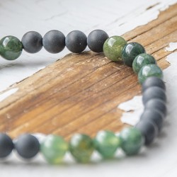 moss agate, onyx, crystal bracelet, energy bracelet, protection crystal, energy crystal