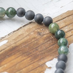 moss agate, onyx, crystal bracelet, energy bracelet, protection crystal, energy crystal