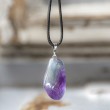 rainbow fluorite, fluorite, fluorite necklace, fluorite jewellery, protection crystal, calming crystal