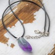 rainbow fluorite, fluorite, fluorite necklace, fluorite jewellery, protection crystal, calming crystal