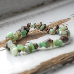 krizopras, krizopras kristal, krizopras zapestnica, kristali za ljubezen , kristali za srčno čakro