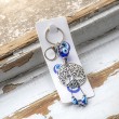 zlobno oko, evil eye, Nazarjevo oko, obesek za ključe, drevo življenja zaščita pred uroki