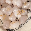 rose quartz, runes, crystal rune stones, rose quartz runes, Nordic runes