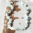 larimar, larimar kristal, larimar nakit, larimar ogrlica, ogrlica čips, kristali proti jezi, kristali za samoljubezen