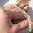 prehnite,prehnite crystal, prehnite necklace, lucky crystals, energy crystals, chips necklace
